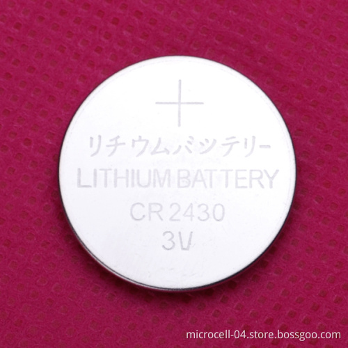 Micropower Lithium Battery Cr2430